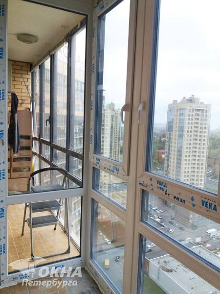 ������ ��������� ��������� ���������� �� ������, ������� VEKA SoftLine, ��������� Titan AF, �����-���������,  ������������ 18